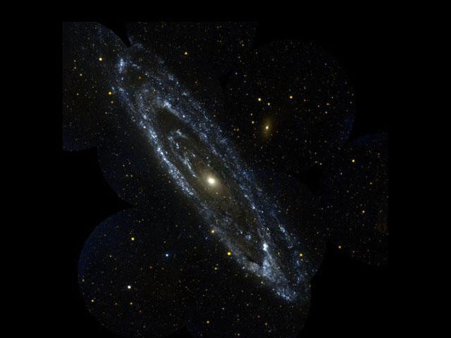 Andromeeda galaktika ultraviolettkiirguses
